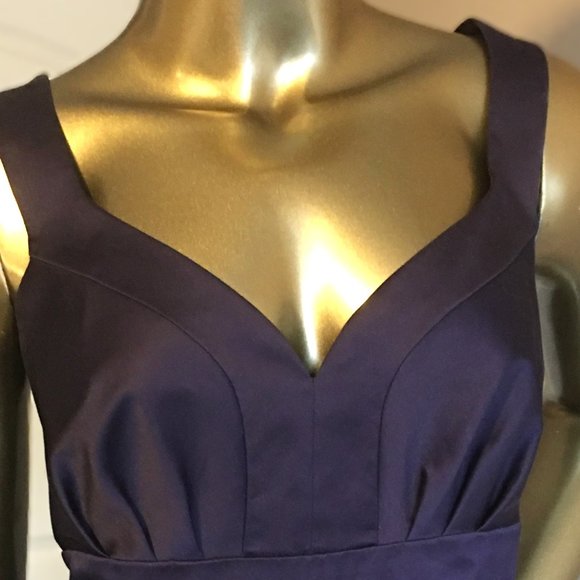 DAVID'S BRIDAL Cotton Sateen Sleeveless Dress NEW WITH TAG! - Picture 6 of 16